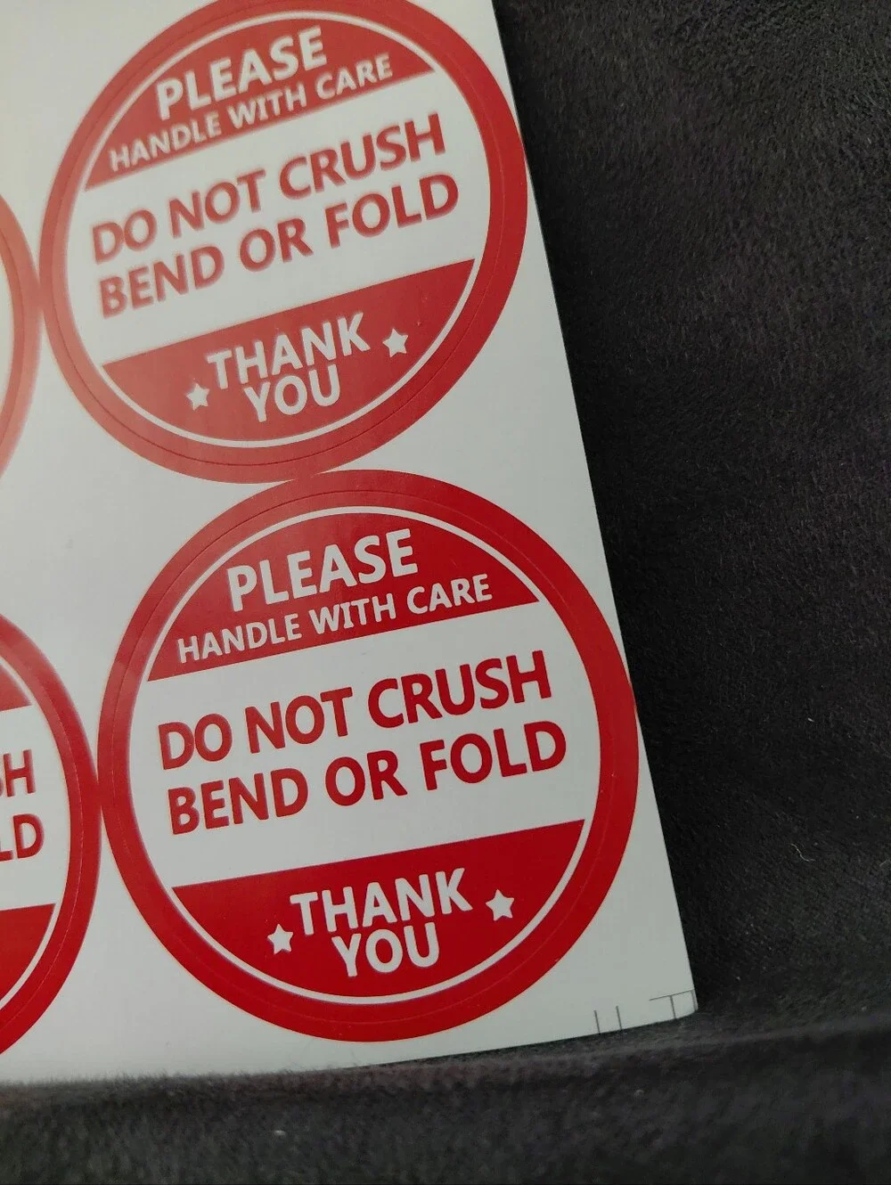 Shipping Supplies bright red